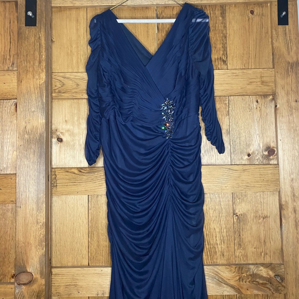 Blue gown
